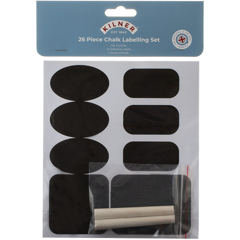 KIL 26 PIECE CHALK LABELLING SET