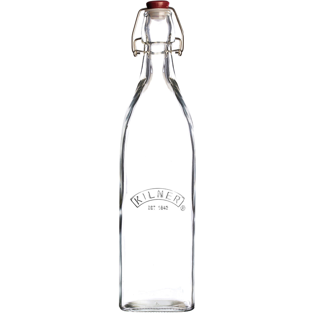 KIL CLIP TOP SQUARE BOTTLE 1 LITRE