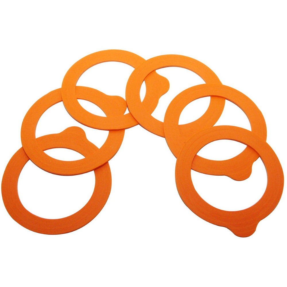 KIL PACK OF 6 RUBBER SEALS 0.35 - 2 LITRES