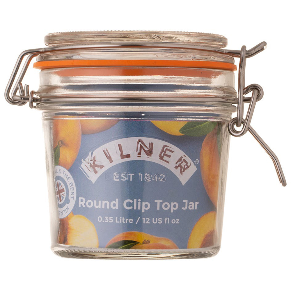 KIL CLIP TOP ROUND JAR 0.35 LITRE