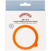 KIL PACK OF 6 RUBBER SEALS 3 LITRE
