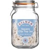 KIL CLIP TOP SQUARE JAR 2 LITRE