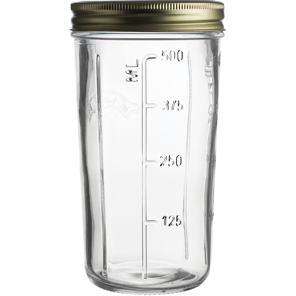 KIL WIDE MOUTH PRESERVE JAR 0.5 LITRE