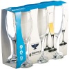 RAV ESSENTIALS SLEEVE OF 6 FLUTE GLASSES 22CL