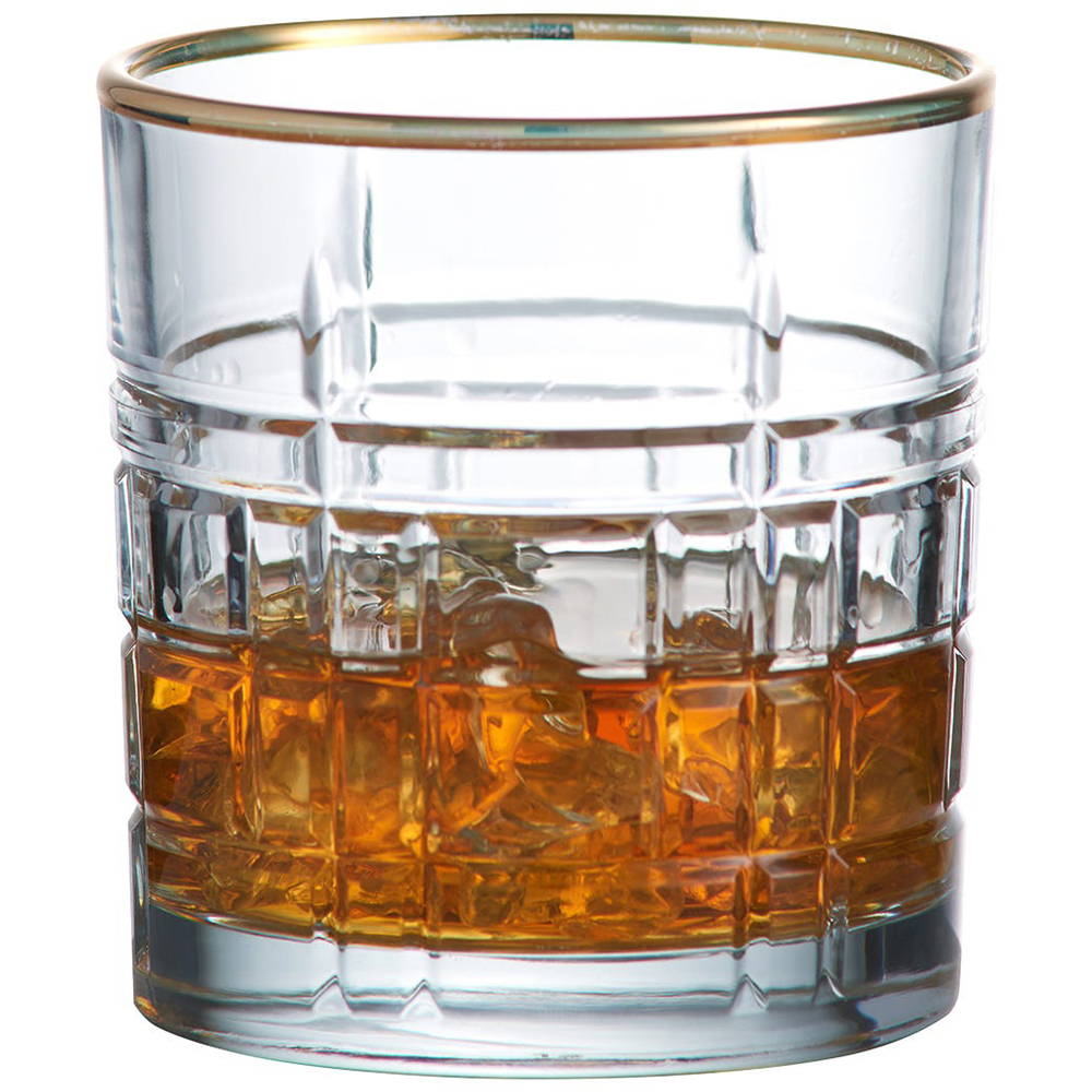 RAV REGENCY GOLD SET OF 2 MIXER GLASSES 32CL