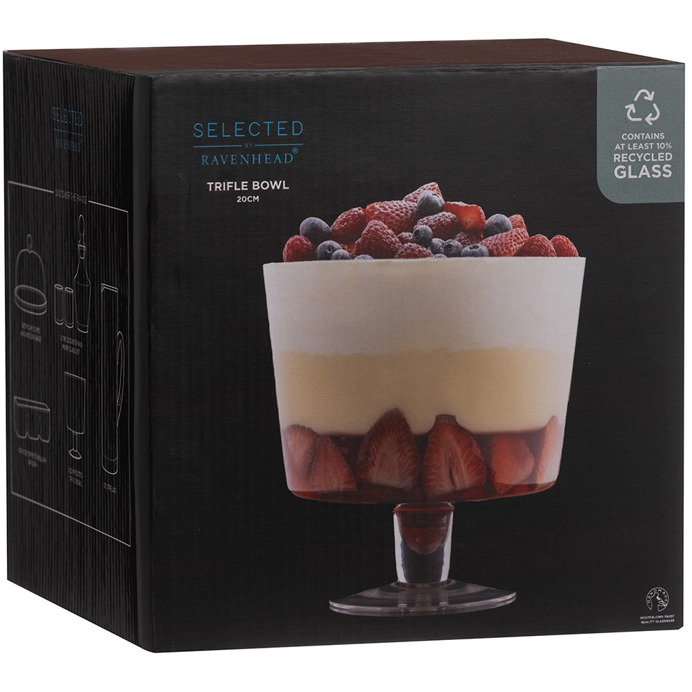 RAV SELECTED FOOTED TRIFLE BOWL 20CM