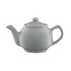 P&K MATT GREY 2CUP TEAPOT