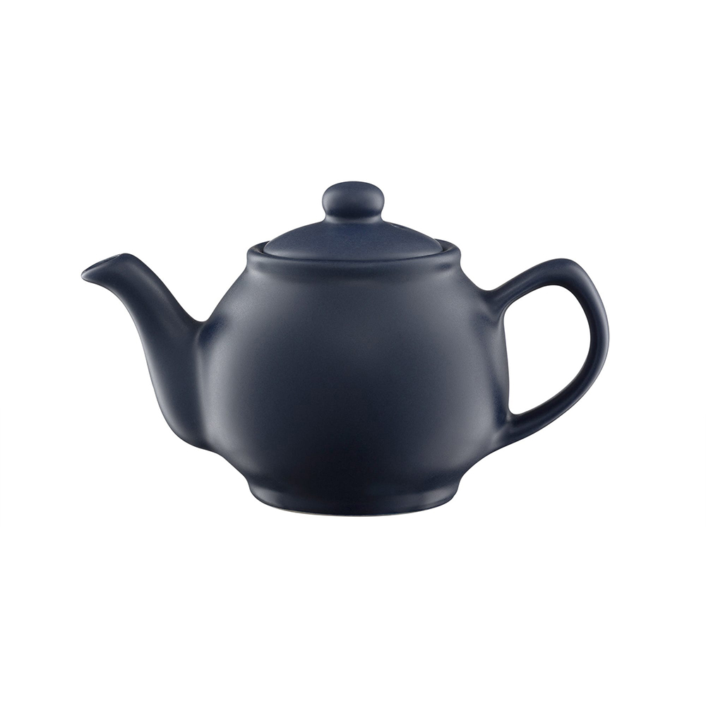 P&K MATT NAVY BLUE 2CUP TEAPOT