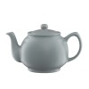 P&K MATT GREY 6CUP TEAPOT