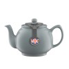 P&K MATT GREY 6CUP TEAPOT