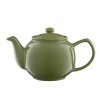 P&K OLIVE GREEN 6CUP TEAPOT