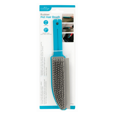 RUBBER PET HAIR BRUSH