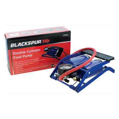 DOUBLE CYLINDER FOOT PUMP TUV APPROVED