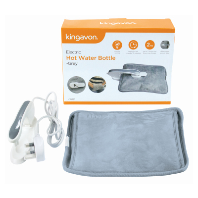 ELECTRIC HOT WATER BOTTLE - GREY