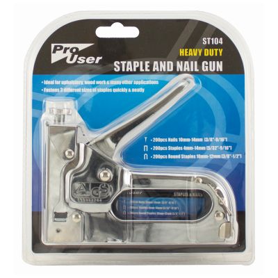 HEAVY DUTY STAPLE AND NAIL GUN