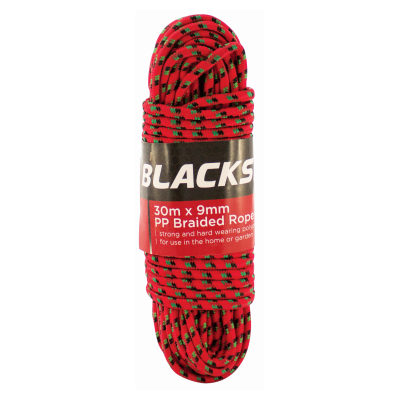 30M X 9MM PP BRAIDED ROPE