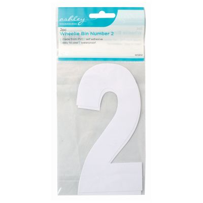 2PC WHEELIE BIN NUMBER -2